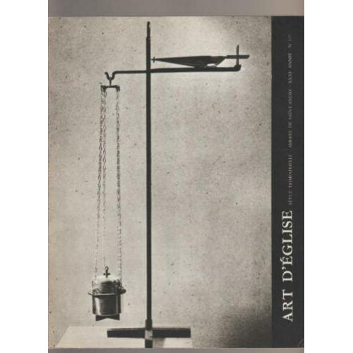 Art D'Eglise 5 x kerkkunst-tijdschrift uit 1963 Franstalig