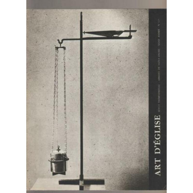 Art D'Eglise 5 x kerkkunst-tijdschrift uit 1963 Franstalig