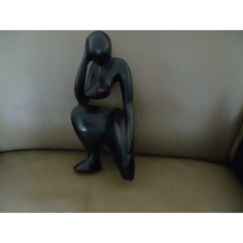 houten dame massief hoog 25cm---breed 12 cm 3,95