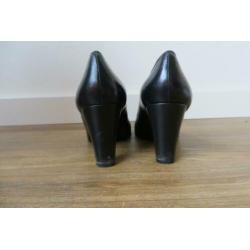 Pumps zwart leer Ab Donkers 38½