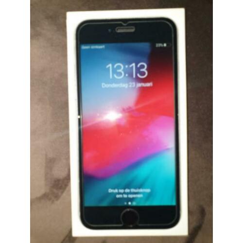 Aangeboden Apple iPhone 6 space grey 64GB 64 GB met doos