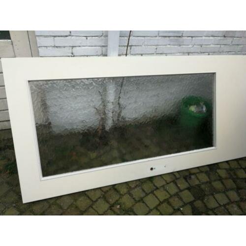 Opdekdeur met klassiek glas