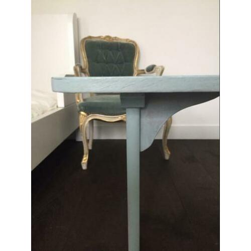 Vintage tafeltje, bijzettafeltje, kindertafel, tuintafeltje
