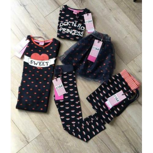 O chill set maat 128/134 nieuw