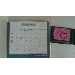 Borduurpatronen (memory cards) voor Memory Craft 5000-9000