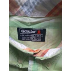 GAASTRA overhemd groen-geblokt maat XL