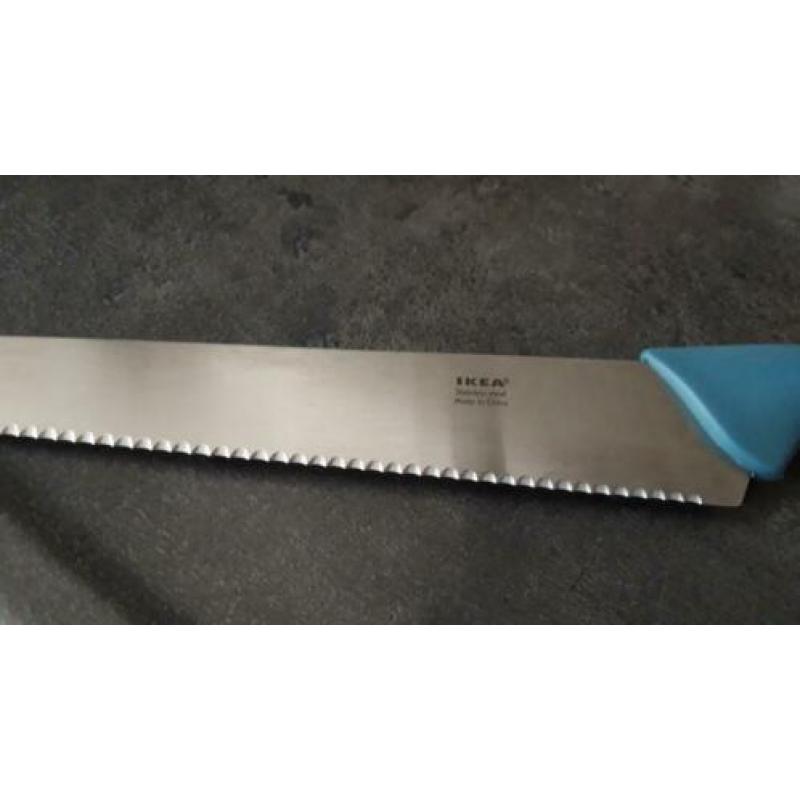 Ikea messenset in plastic blok. 5 verschillende messen.