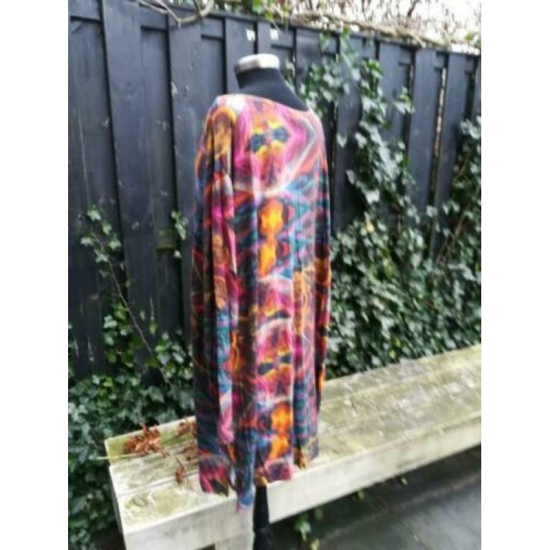 .Kleurige Tuniek Jurk X-Two XXL