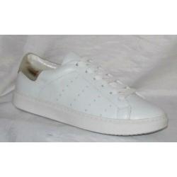 CARTOUX maat 39 lerensneaker wit/goud - gratis verzenden