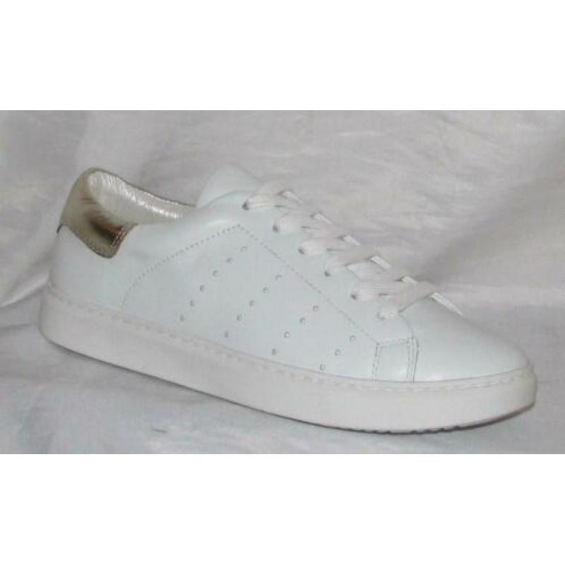 CARTOUX maat 39 lerensneaker wit/goud - gratis verzenden