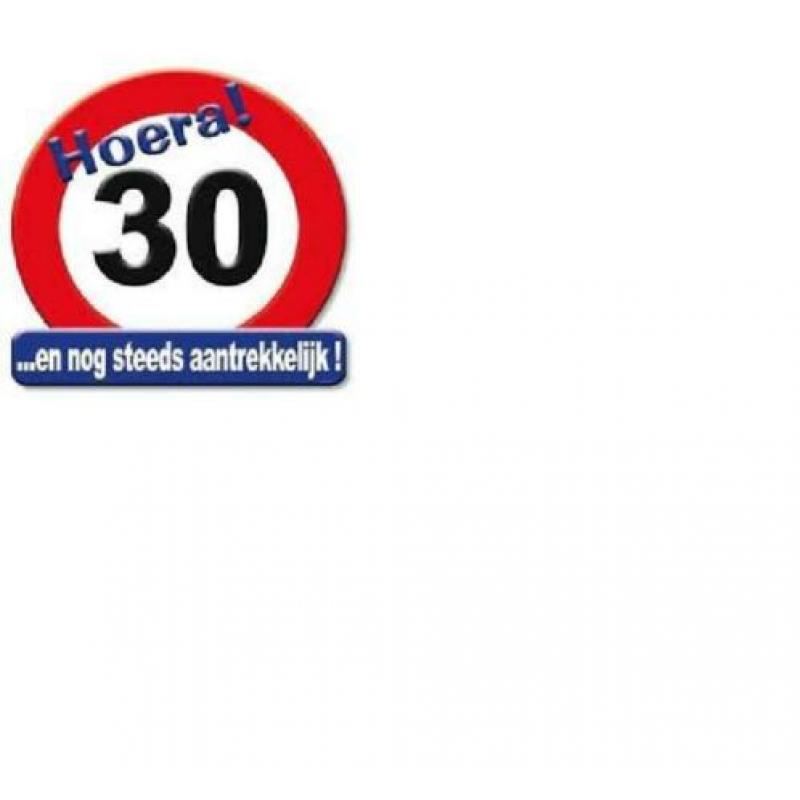 Feestpakket 30 Jaar jong feestje kijk ook eens bij Rinosshop