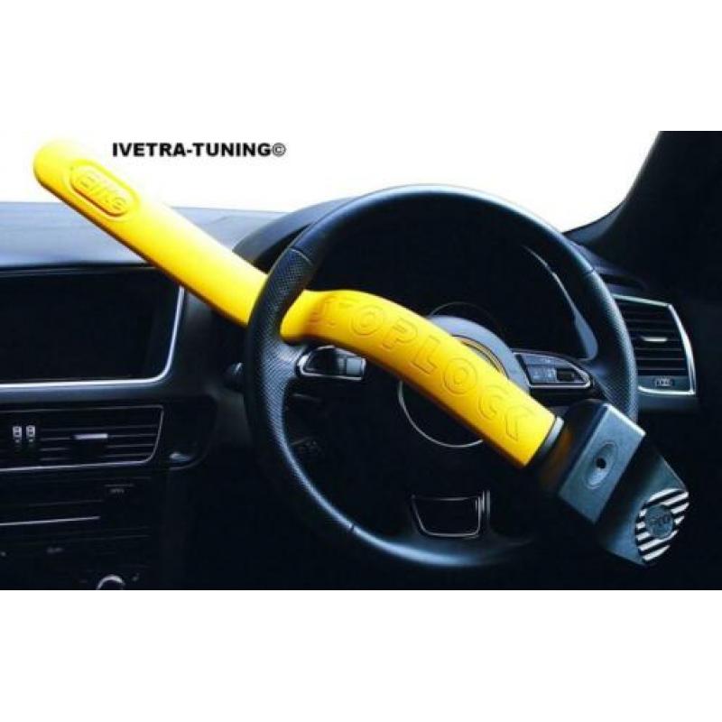 Stoplock Pro Elite/Stuurslot Voor Uw AUTO OF BESTELWAGEN