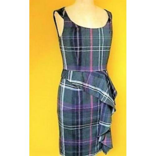Next design geruite pencil jurk pin-up vintage retro mt M