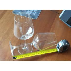 2 Rode Wijnglazen Wijn Glas Villeroy & Boch Nieuwstaat