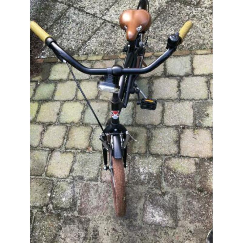 Jongensfiets 20 inch zwart