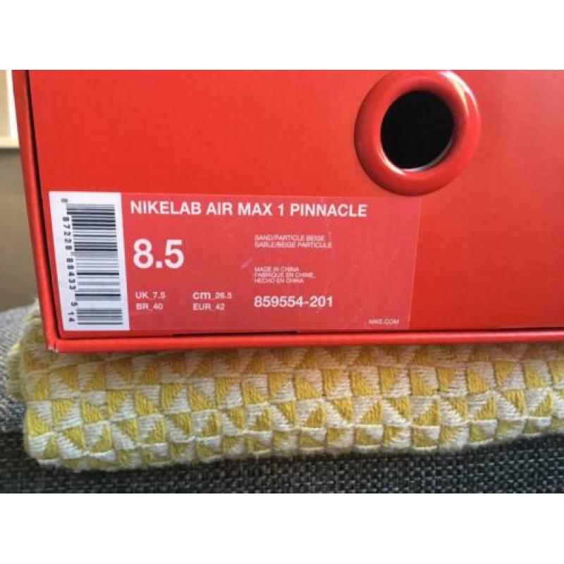 Nike air Max 1 pinnacle particle sand beige 42 ds