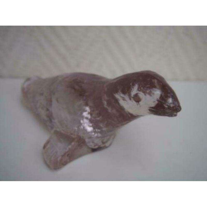 179 Zeehond, glas, Pukeberg Zweden, gaaf gemerkt
