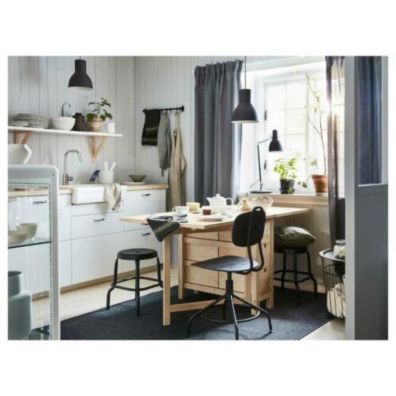 Norden uitklapbare witte tafel