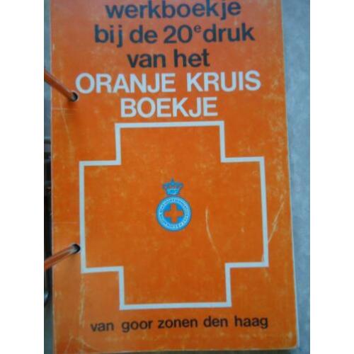 Oranje kruis boekjes