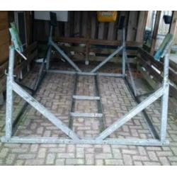 Botenbok gegalvaniseerd compleet