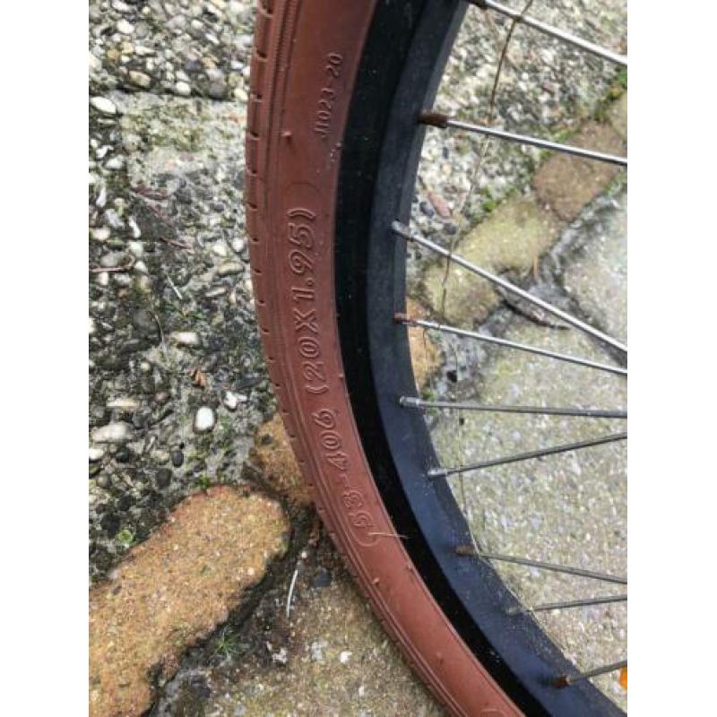 Jongensfiets 20 inch zwart