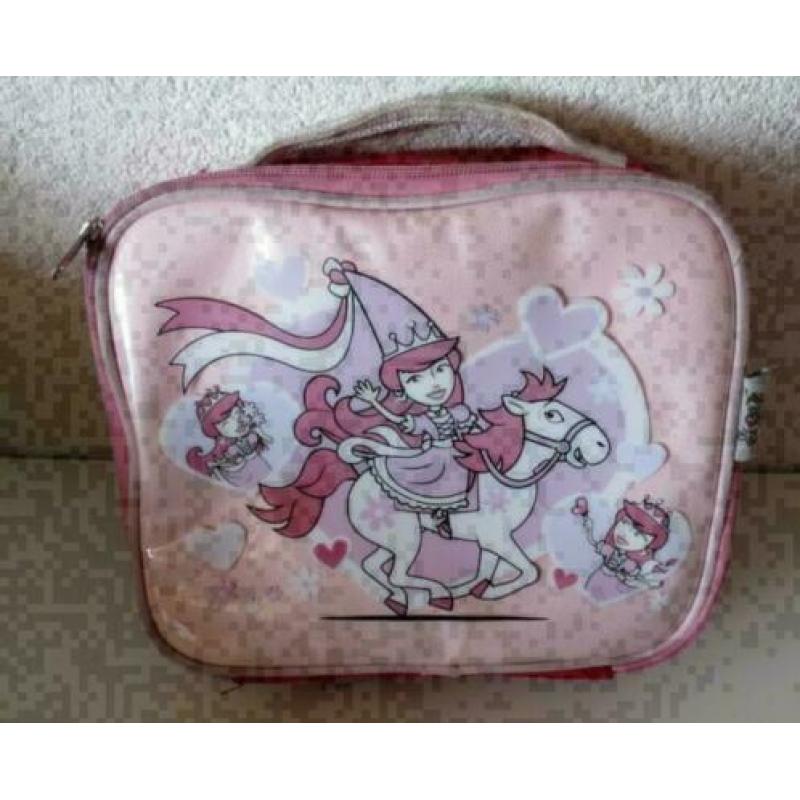 lunchtas princess Bugzz tas roze