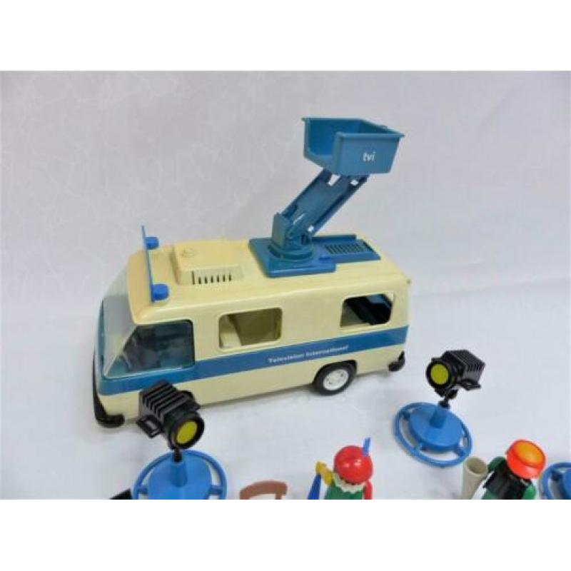 C 3 grote televisie set met tv wagen / vintage 4368 en 3531