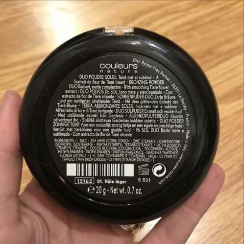 Bronzer poeder Yves Rocher - duo bronzing powder