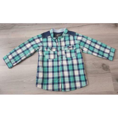 Overhemdje mt 86 van H&M zgan!