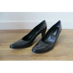 Pumps zwart leer Ab Donkers 38½