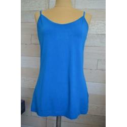 blauwe top van steps, verstelbare bandjes xl - b11