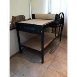 Klei platenwals Roderveld