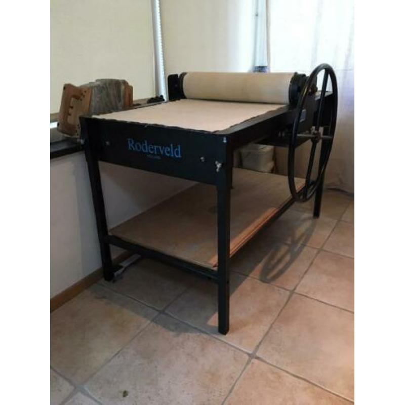 Klei platenwals Roderveld