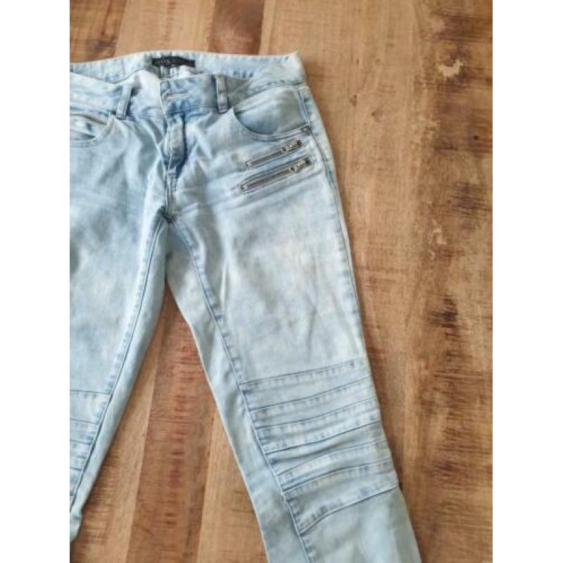 Biker jeans maat 30 Seven sisters