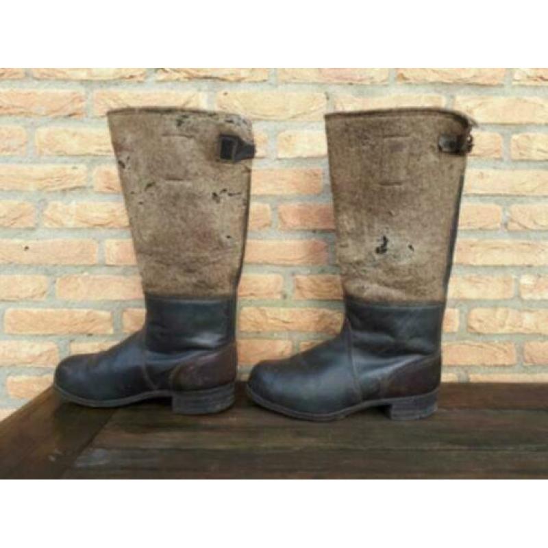 Duitse winter laarzen ww 2