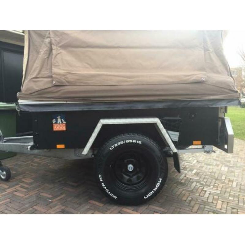 3DOG vouwwagen / tentrailer. Off-road Scoutdog. Compleet!