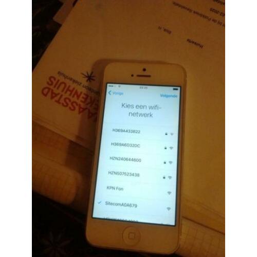 iphone 5 voor onderdelen