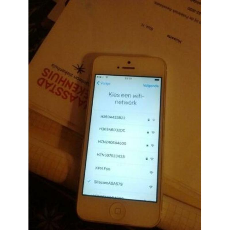 iphone 5 voor onderdelen