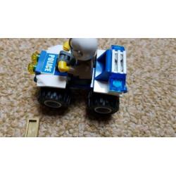 Lego bos politie 4437 met doos en boekje