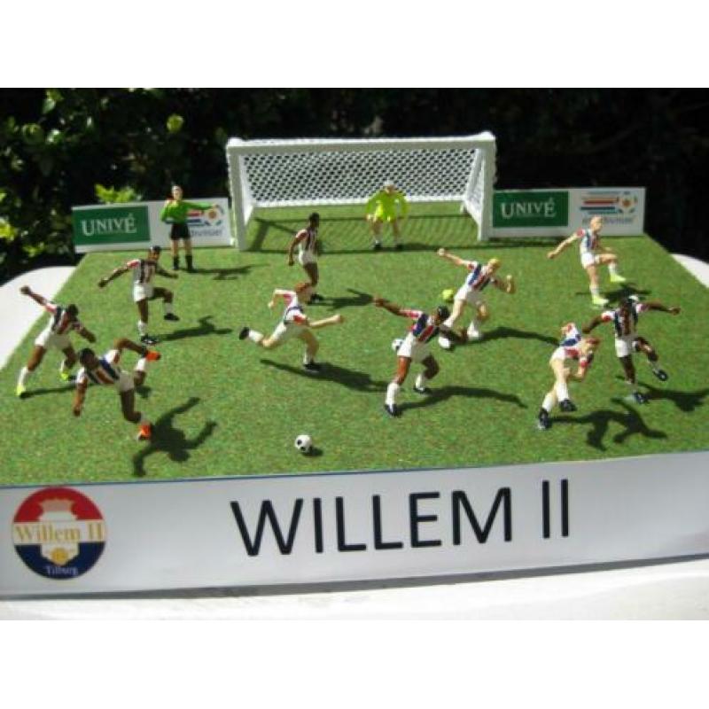 WILLEM ll - EXCELSIOR voetbalpoppetjes