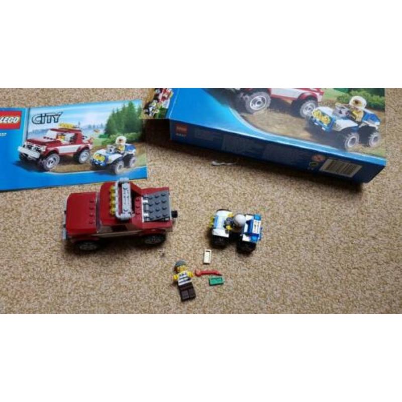 Lego bos politie 4437 met doos en boekje