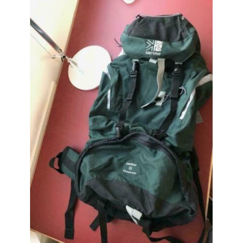 Karrimor rugzak 65 liter goede staat dames bovenlader 20 eur