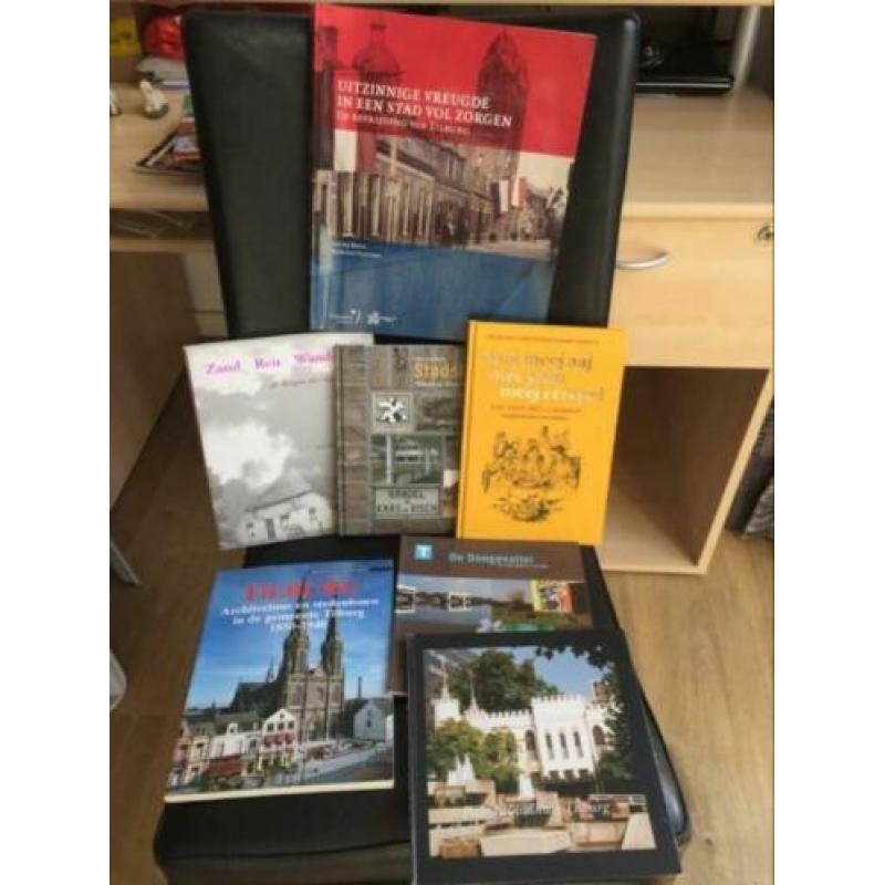 Diverse boeken over Tilburg en Brabant