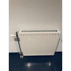 Dubbel plaat radiator 3 x ral 9010