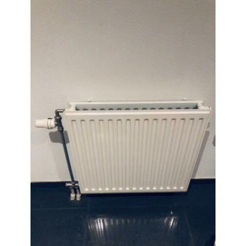 Dubbel plaat radiator 3 x ral 9010
