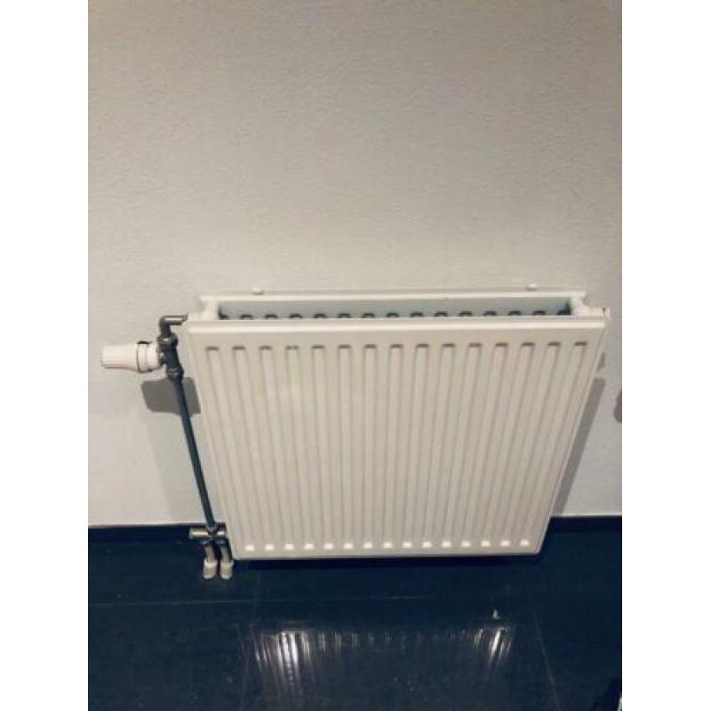 Dubbel plaat radiator 3 x ral 9010