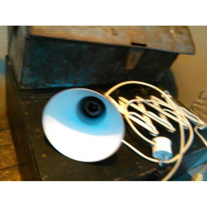 Vintage retro jaren 60/70 schaarlamp uittreklamp hala