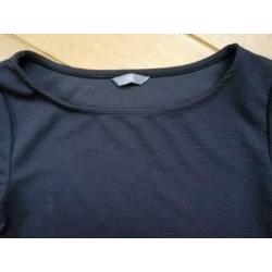 T- shirt bloes zwart maat 40 - nieuw -