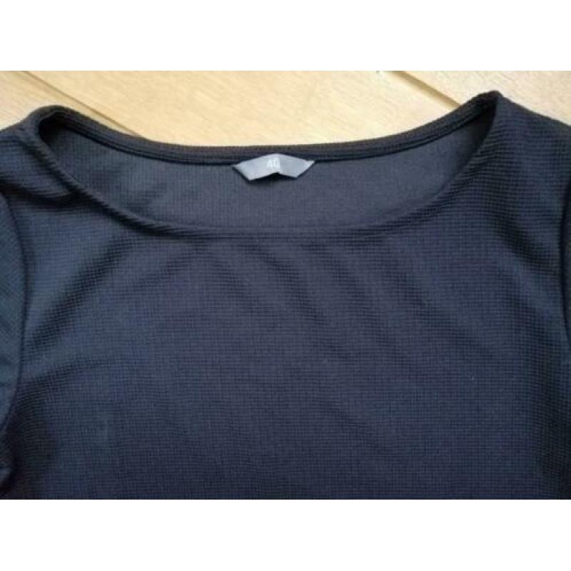 T- shirt bloes zwart maat 40 - nieuw -