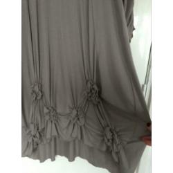 Ophilia 2 jurk tuniek beige